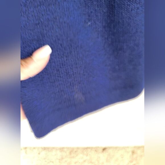 St. John Evening by Marie Gray Blue Knit Pants Size 6 - Picture 14 of 16